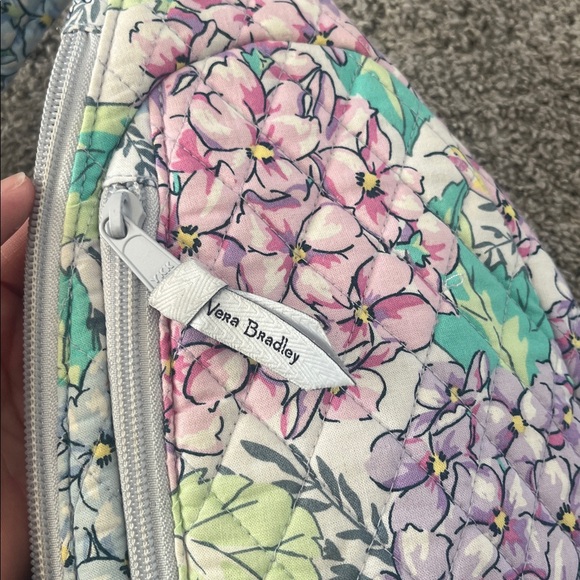 Vera Bradley Floral Sling Bag with Adjustable Strap - Picture 6 of 6